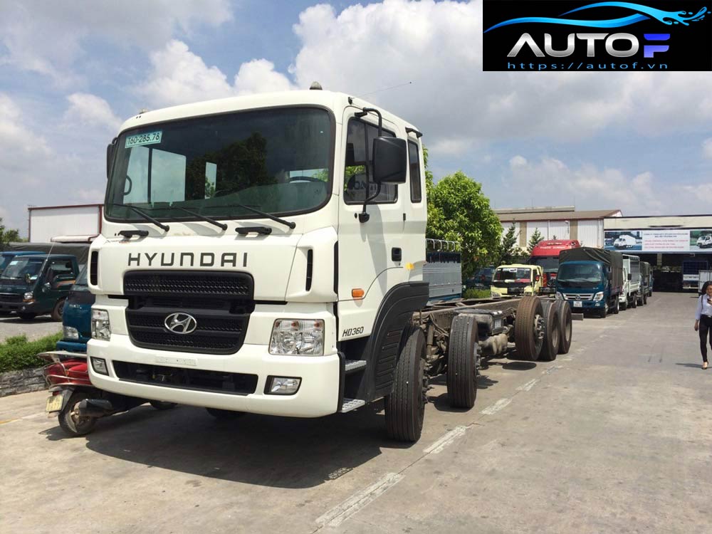 Giá xe tải Hyundai 5 chân 20 tấn HD360 nhập khẩu tại AutoF